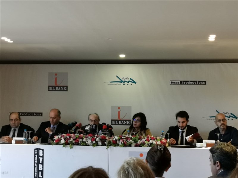 Byblos International Festival 2019 Press Conference